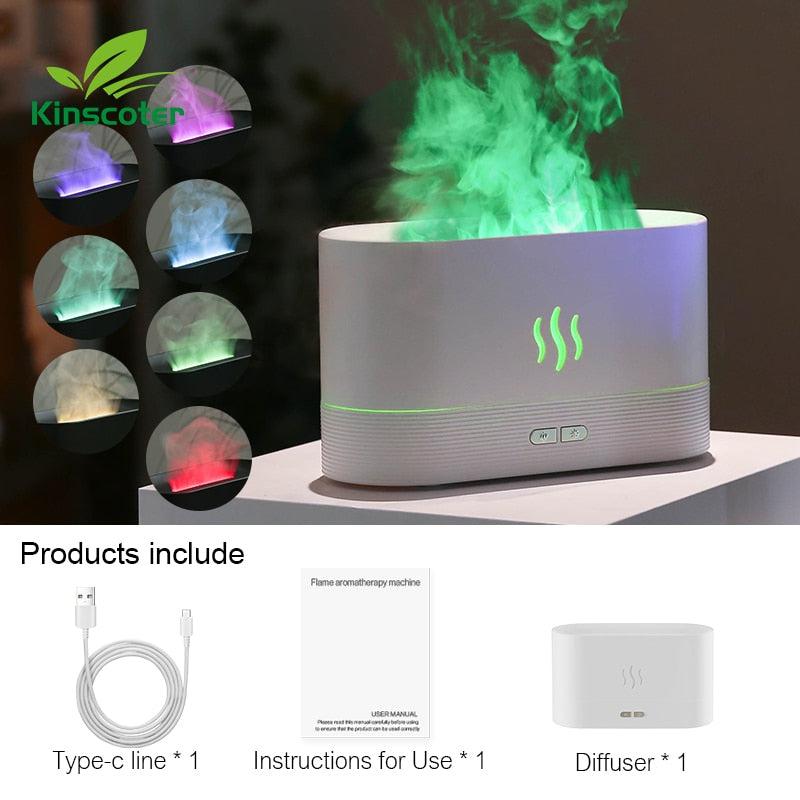 Ultrasonic Aroma Diffuser - Contemporary Couple Table Light - Anti-Gravity USB Air Purifier